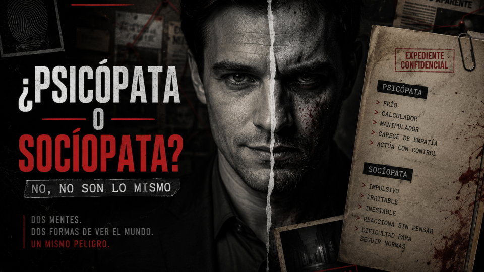 Psicópata o Sociópata